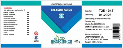 Bio-combination 28 (Scheussler Salts)